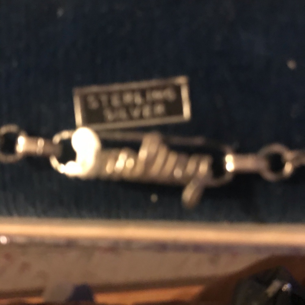 Vintage Sterling Silver “Darling”Bracelet